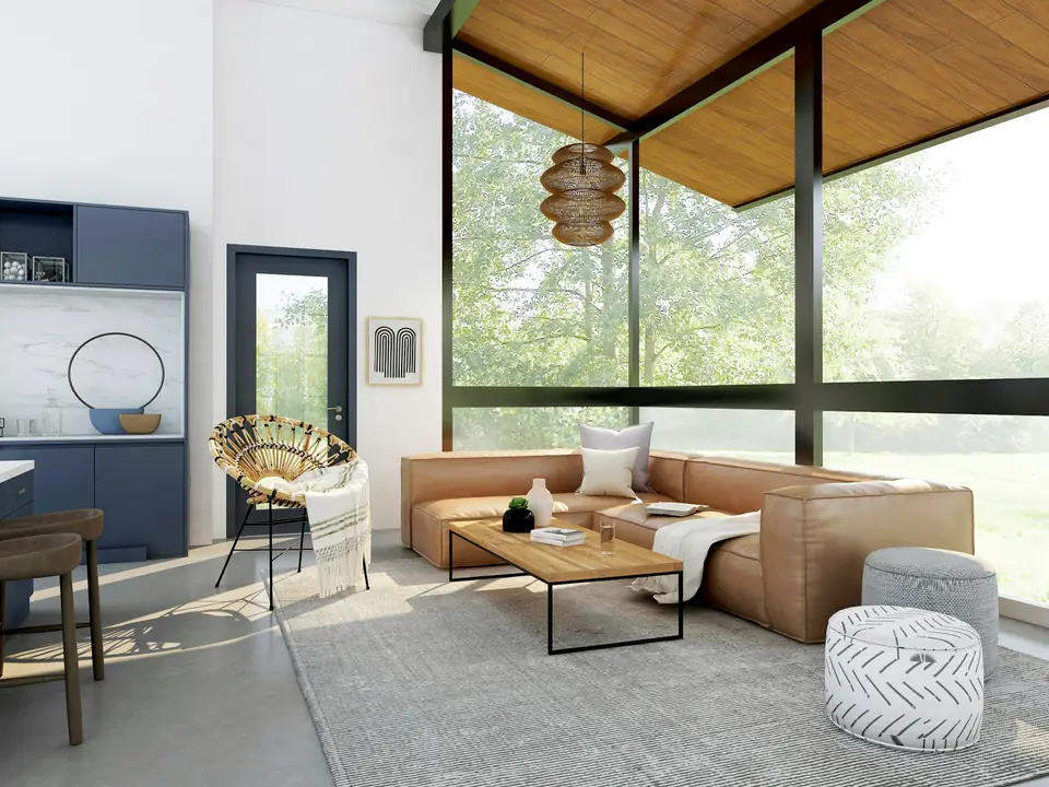 CAS AURUM bed back walls custom interior