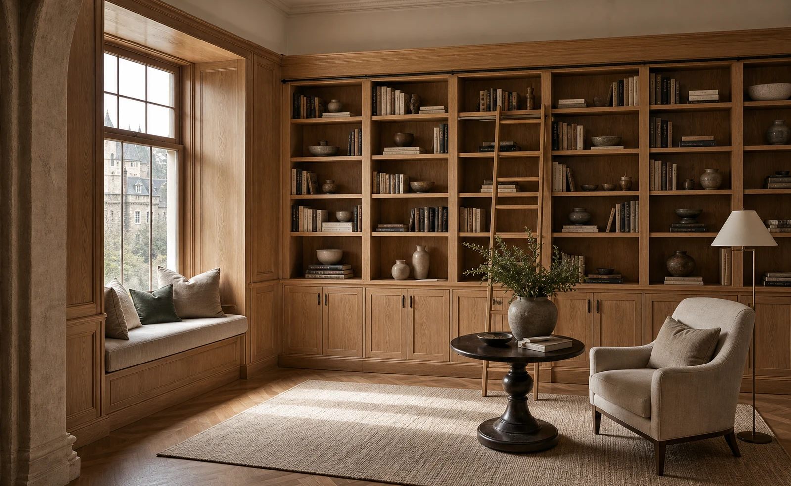 CAS AURUM completed wall panel and millwork project 12